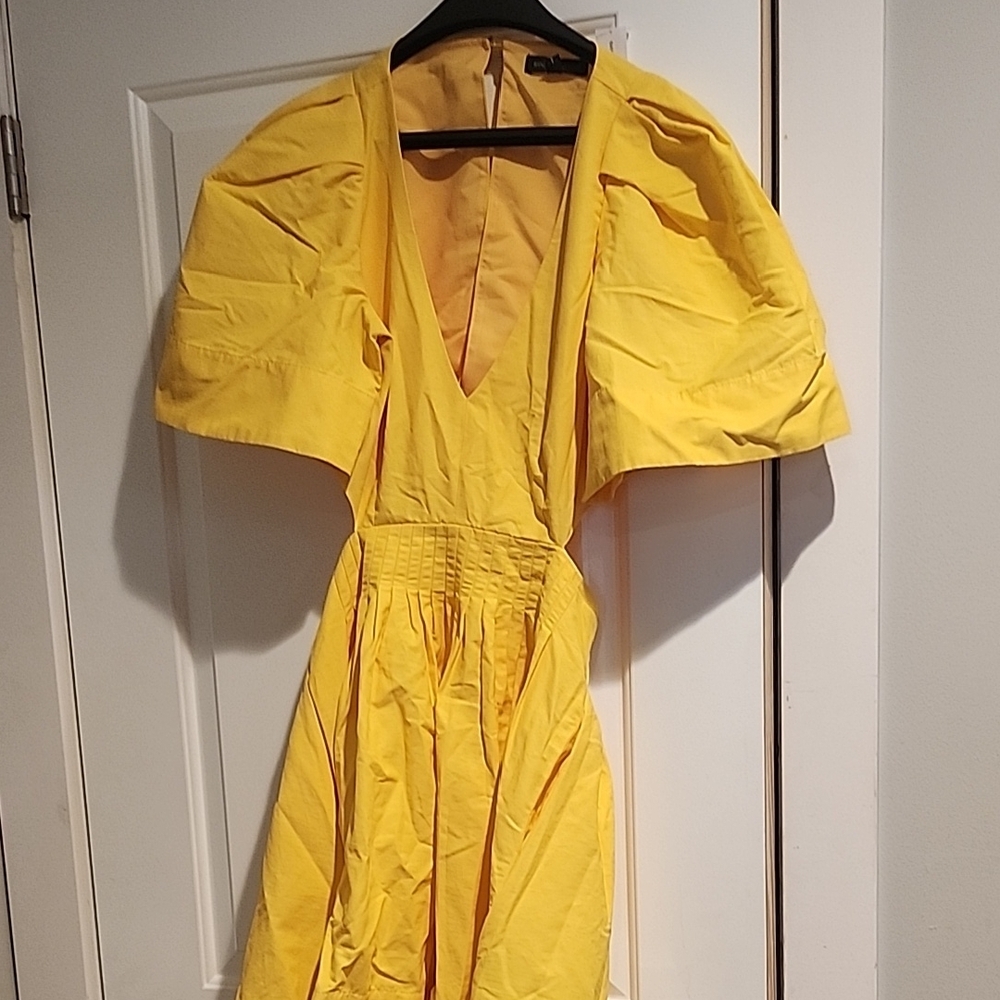 Elegant Yellow Dress